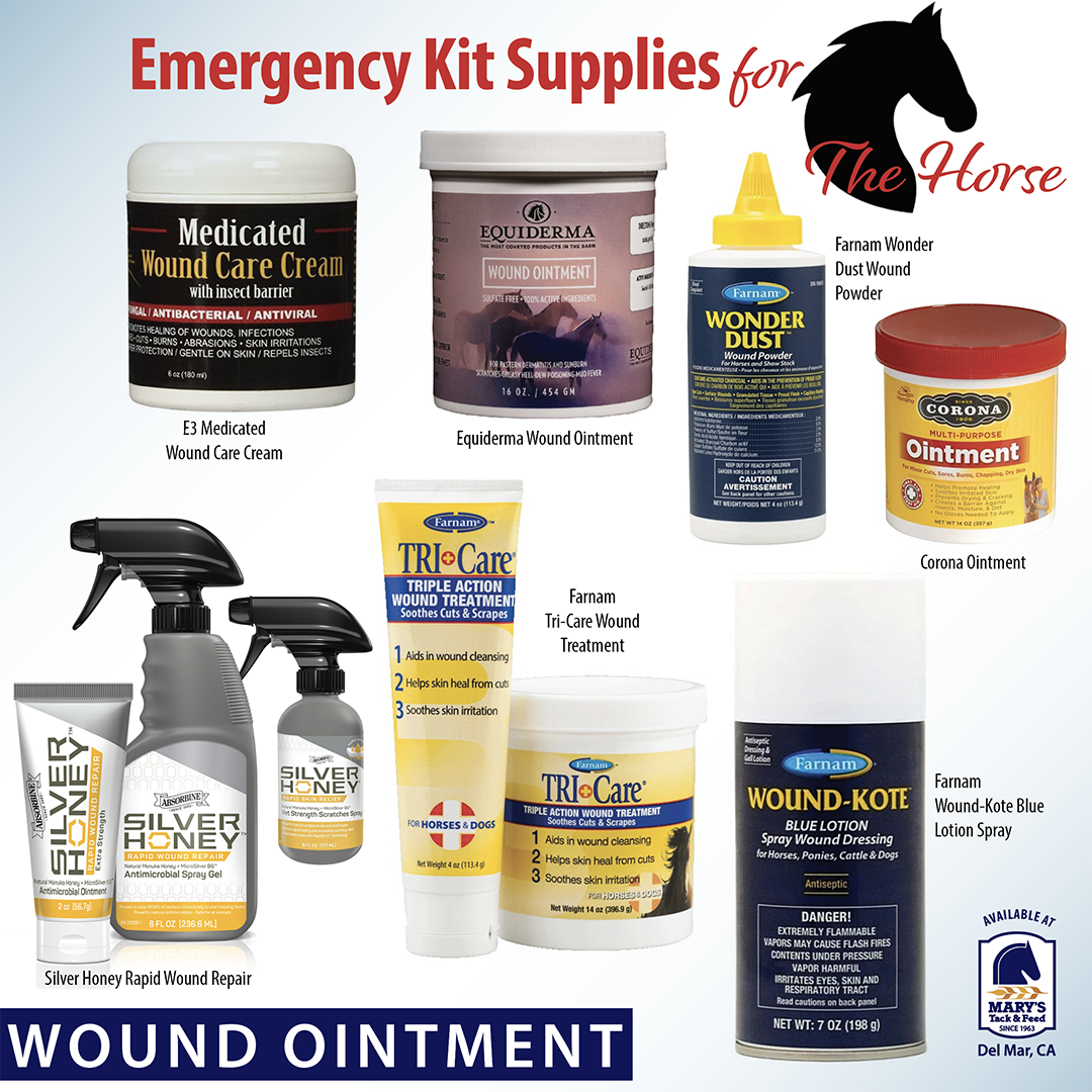 wound care products for horses